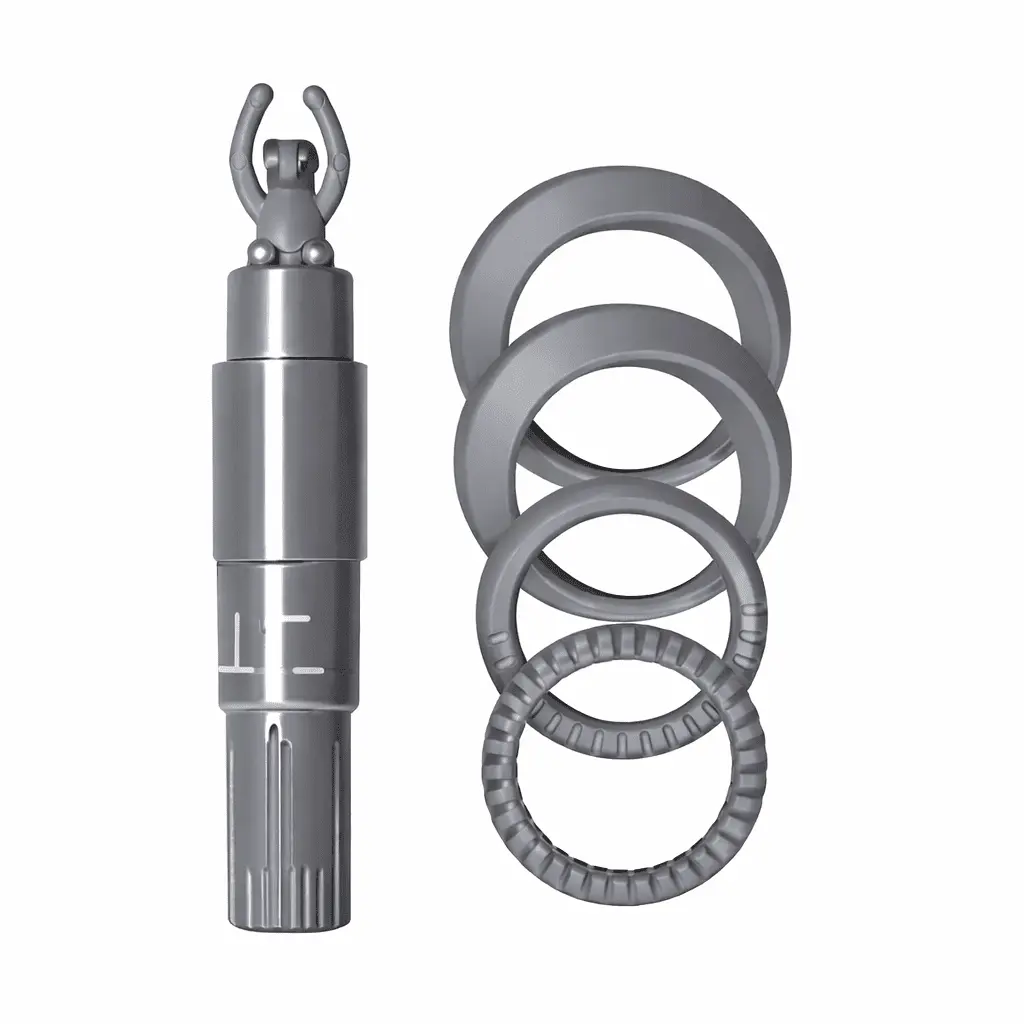 4 ANILLOS Y 1 VIBRADOR DE OSITO 
